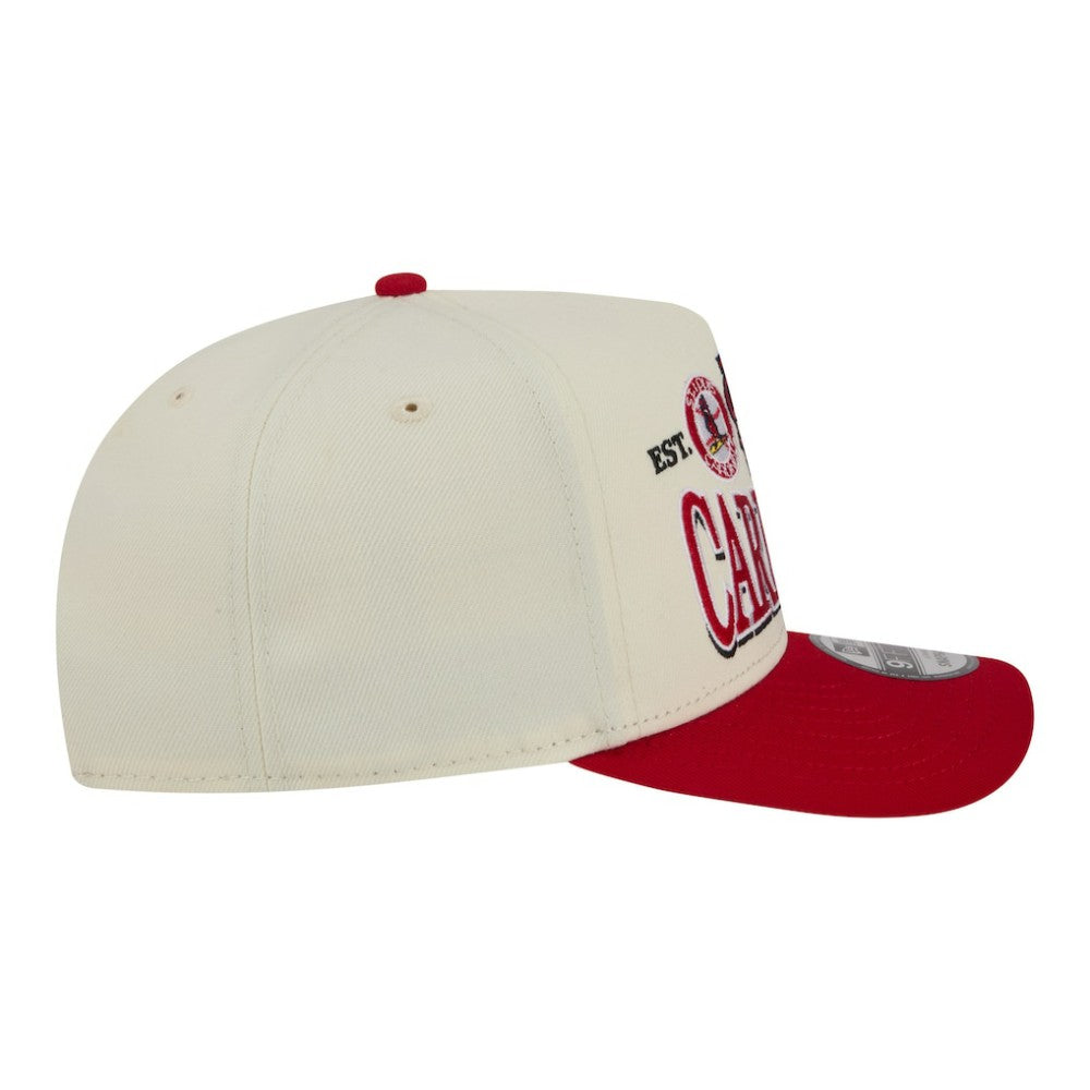 St. Louis Cardinals New Era Throwback Tri-Hit A-Frame 9FIFTY Adjustable Hat Near Me