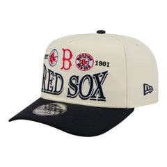 Boston Red Sox New Era Throwback Tri-Hit A-Frame 9FIFTY Adjustable Hat On Sale
