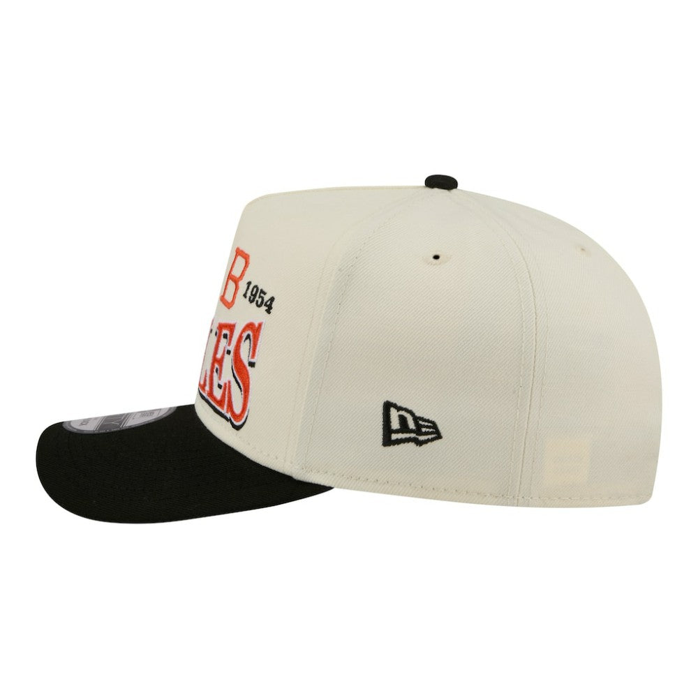 Baltimore Orioles New Era Throwback Tri-Hit A-Frame 9FIFTY Adjustable Hat for sale
