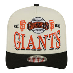 San Francisco Giants New Era Throwback Tri-Hit A-Frame 9FIFTY Adjustable Hat for sale