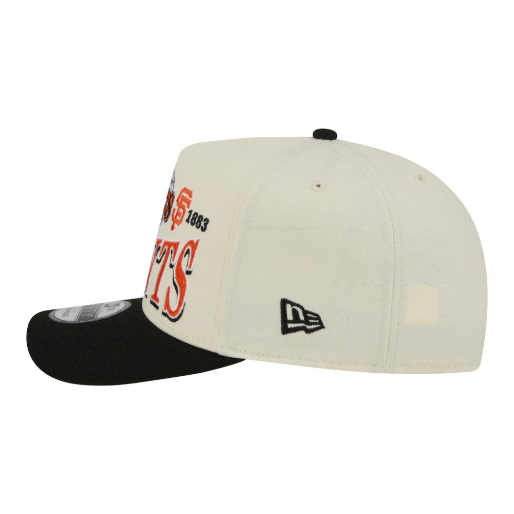 San Francisco Giants New Era Throwback Tri-Hit A-Frame 9FIFTY Adjustable Hat for sale