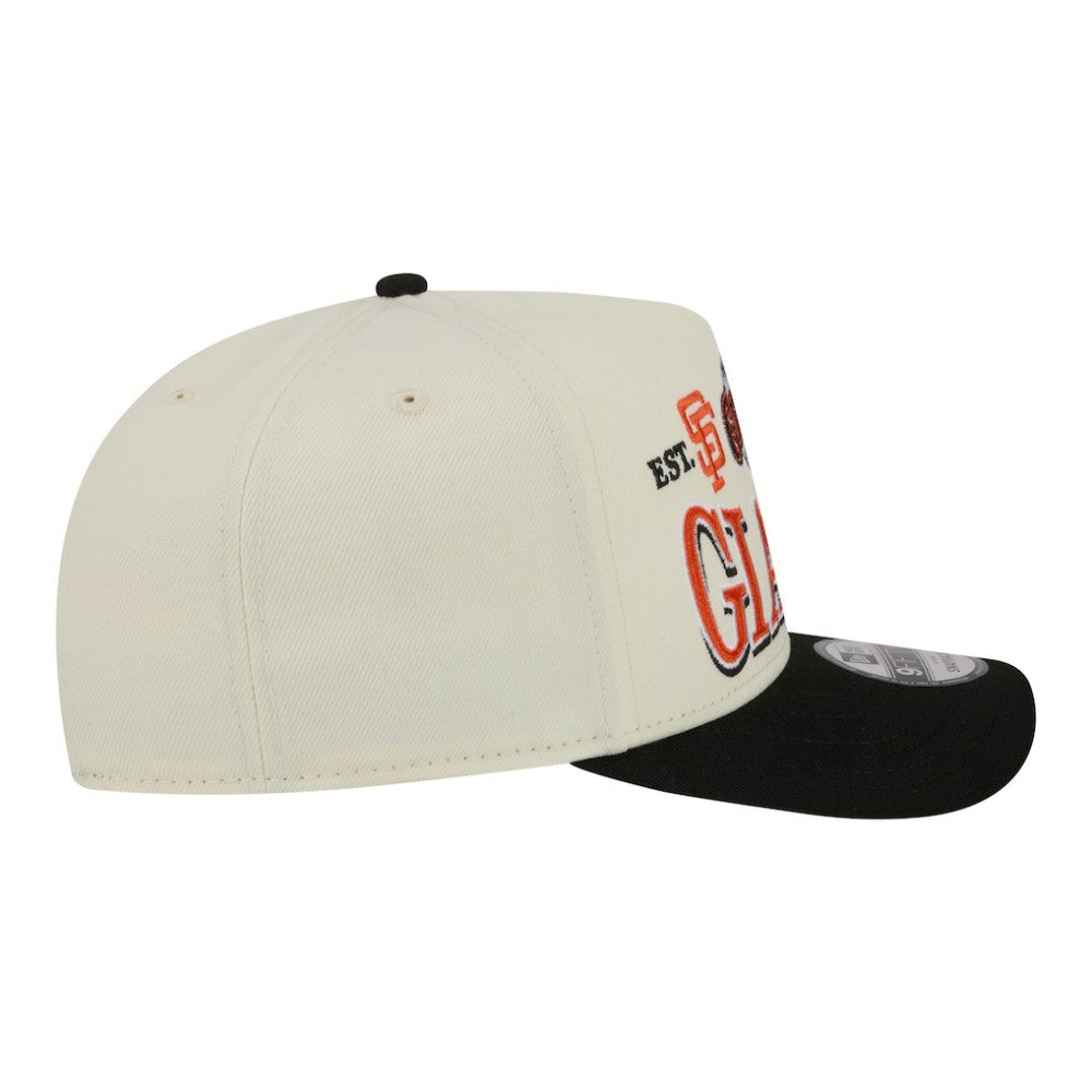 San Francisco Giants New Era Throwback Tri-Hit A-Frame 9FIFTY Adjustable Hat for sale