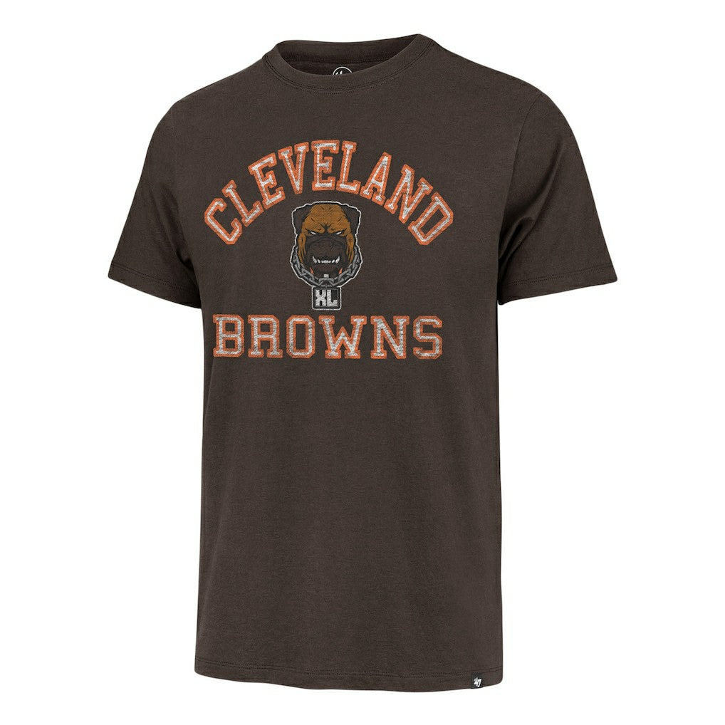 Cleveland Browns '47 Dawg Pound XL All Day Franklin T-Shirt Brown - 47 brand