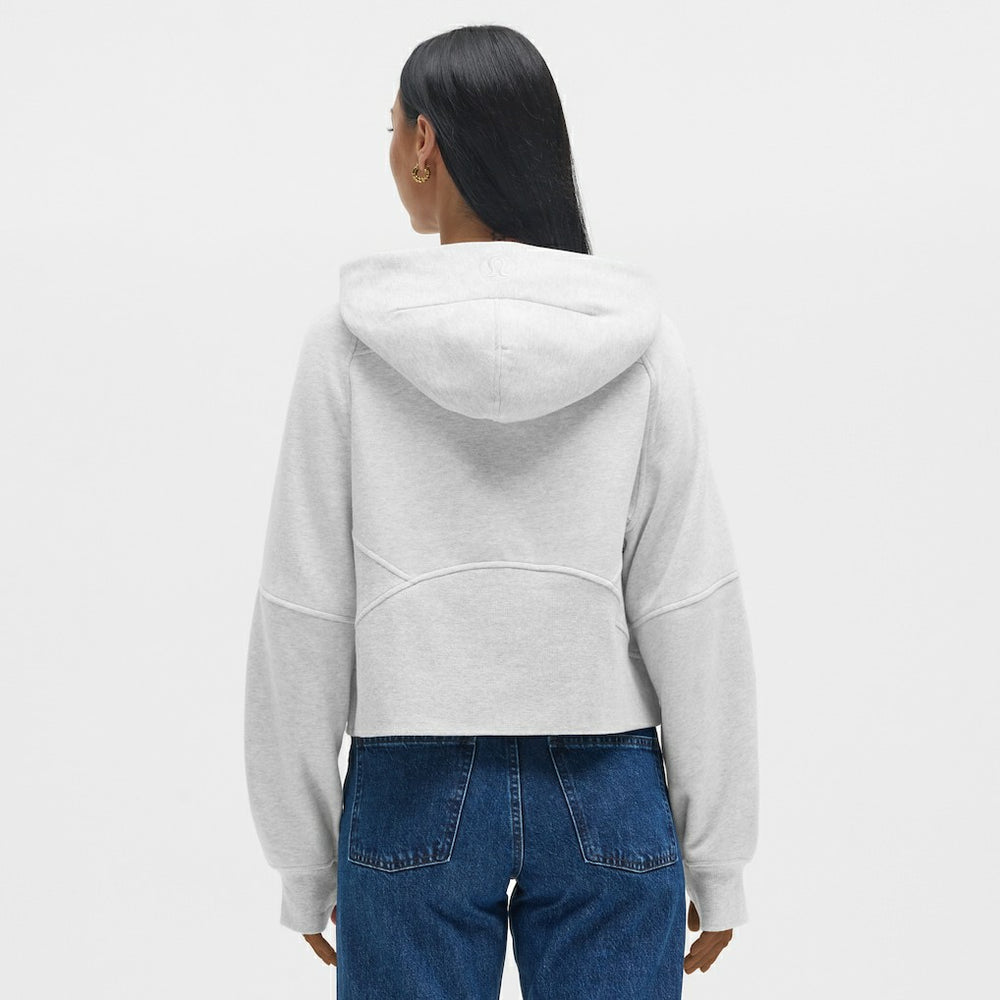 Washington Commanders lululemon Women's Scuba Oversized Half-Zip Hoodie Heathered Core Ultra Light Grey - NFL