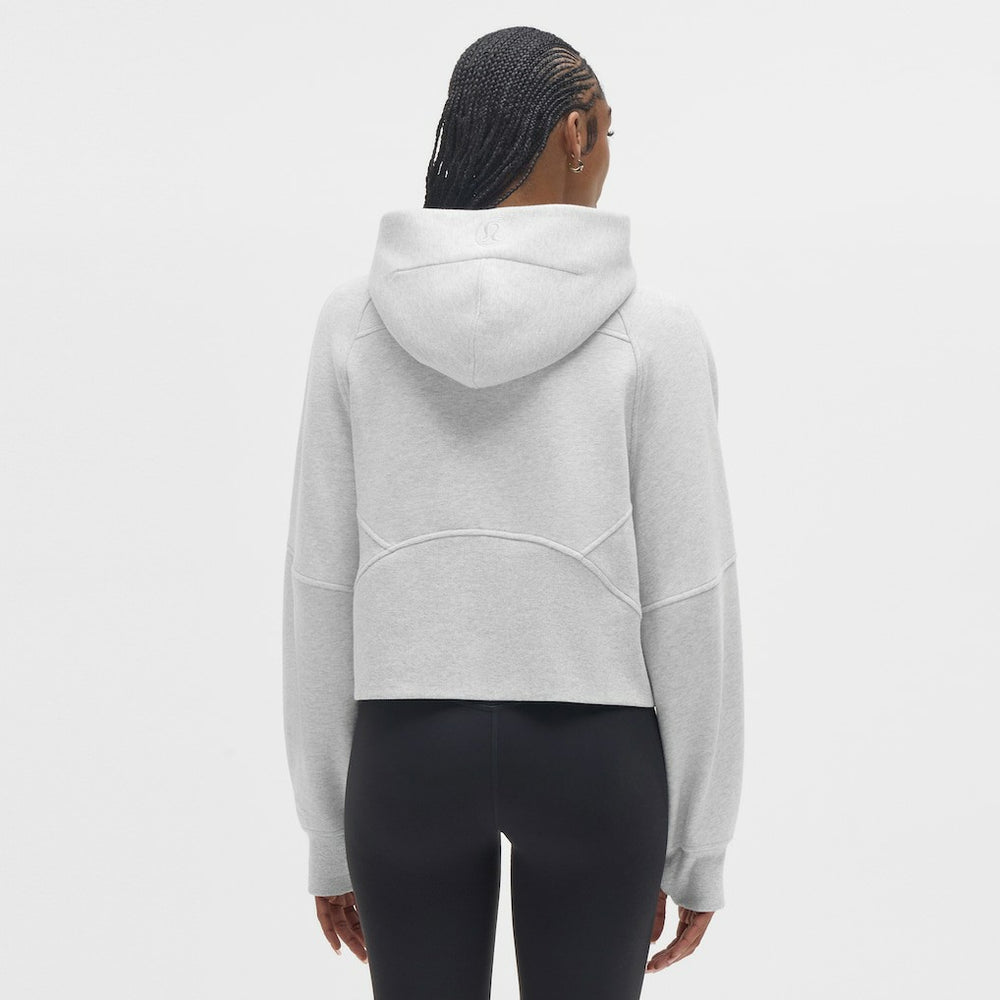 Miami Dolphins lululemon Women's Scuba Oversized Half-Zip Hoodie Heathered Core Ultra Light Grey - NFL