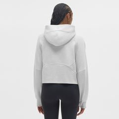 Miami Dolphins lululemon Women's Scuba Oversized Half-Zip Hoodie Heathered Core Ultra Light Grey - NFL