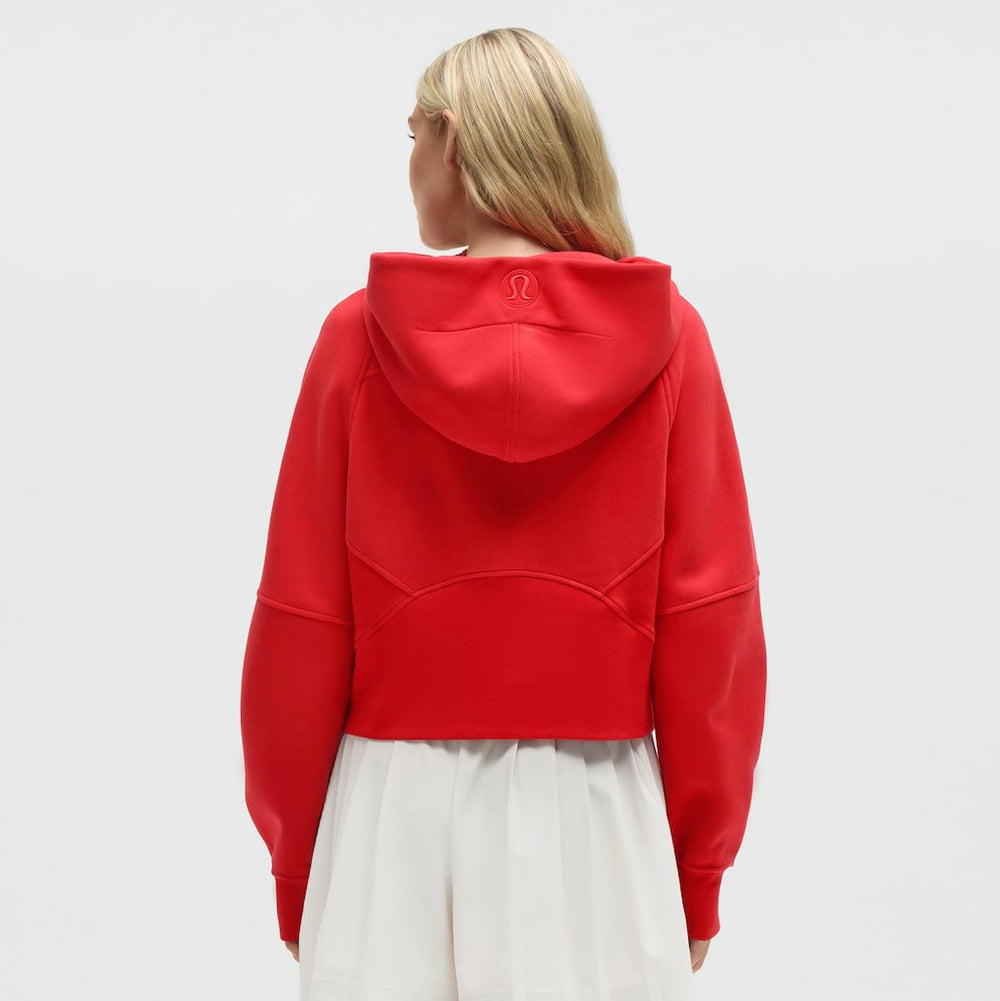 Kansas City Chiefs lululemon Women's Scuba Oversized Half-Zip Hoodie True Red - NFL