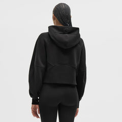 Las Vegas Raiders lululemon Women's Scuba Oversized Half-Zip Hoodie Black - NFL