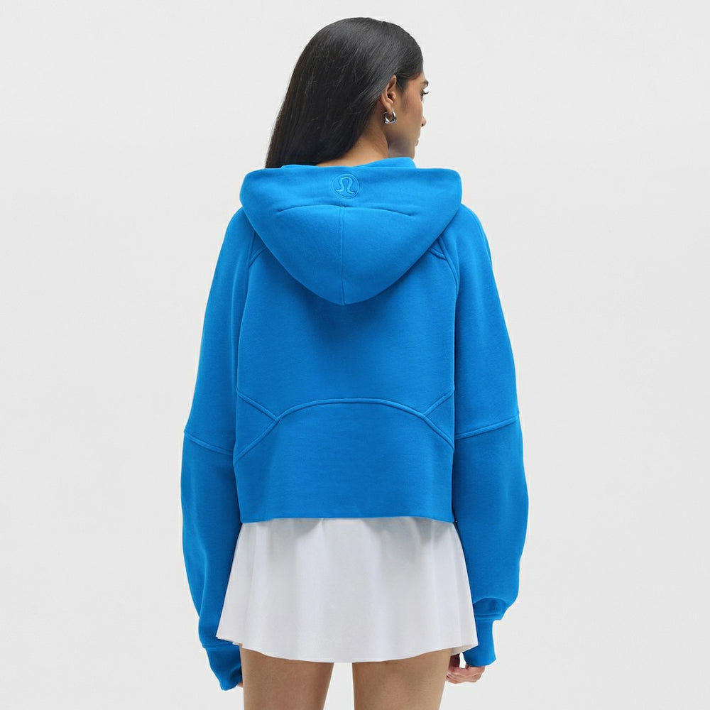 Los Angeles Chargers lululemon Women's Scuba Oversized Half-Zip Hoodie Beaming Blue - NFL