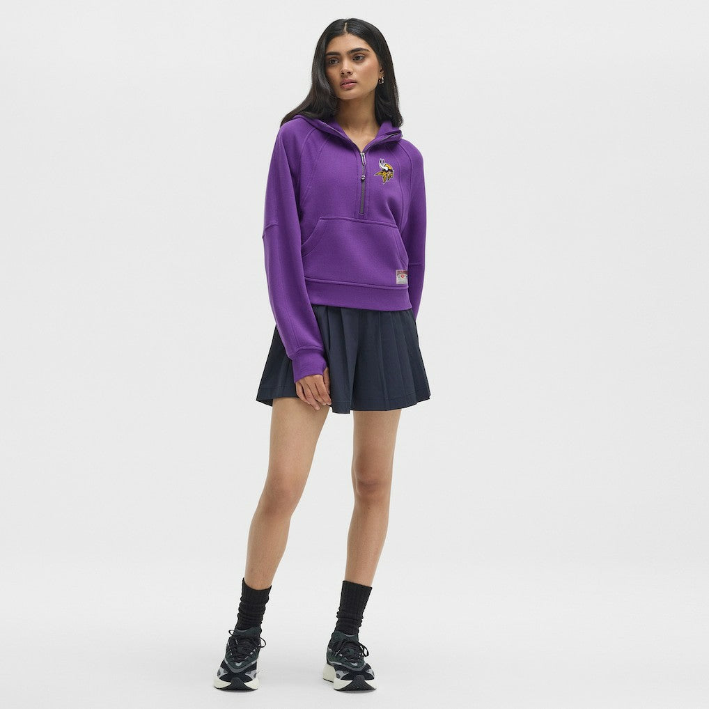 Minnesota Vikings lululemon Women's Scuba Oversized Half-Zip Hoodie College Purple - NFL