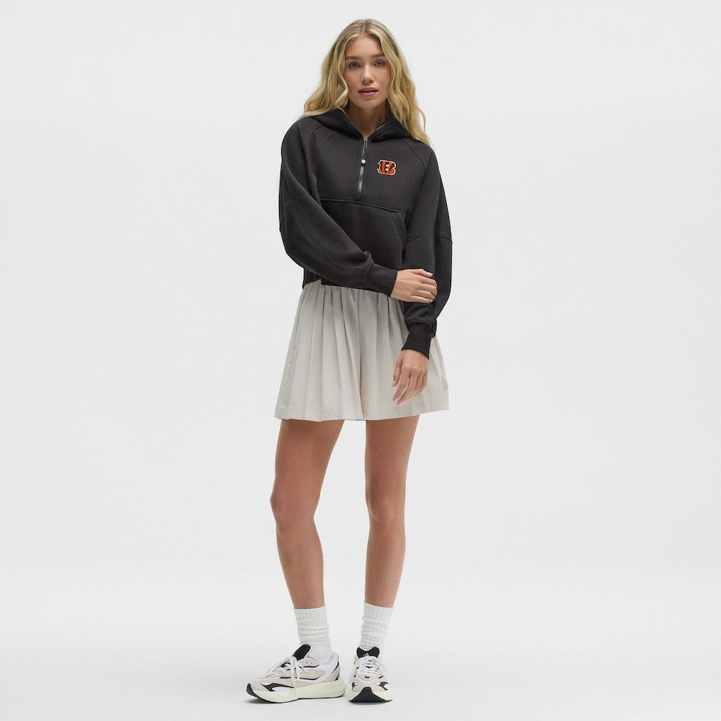 Cincinnati Bengals lululemon Women's Scuba Oversized Half-Zip Hoodie Black - NFL