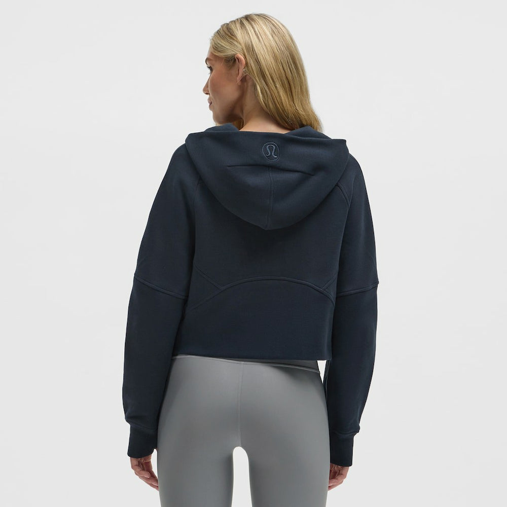 Chicago Bears lululemon Women's Scuba Oversized Half-Zip Hoodie True Navy - NFL