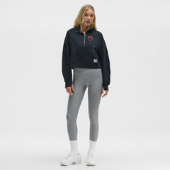 Chicago Bears lululemon Women's Scuba Oversized Half-Zip Hoodie True Navy - NFL