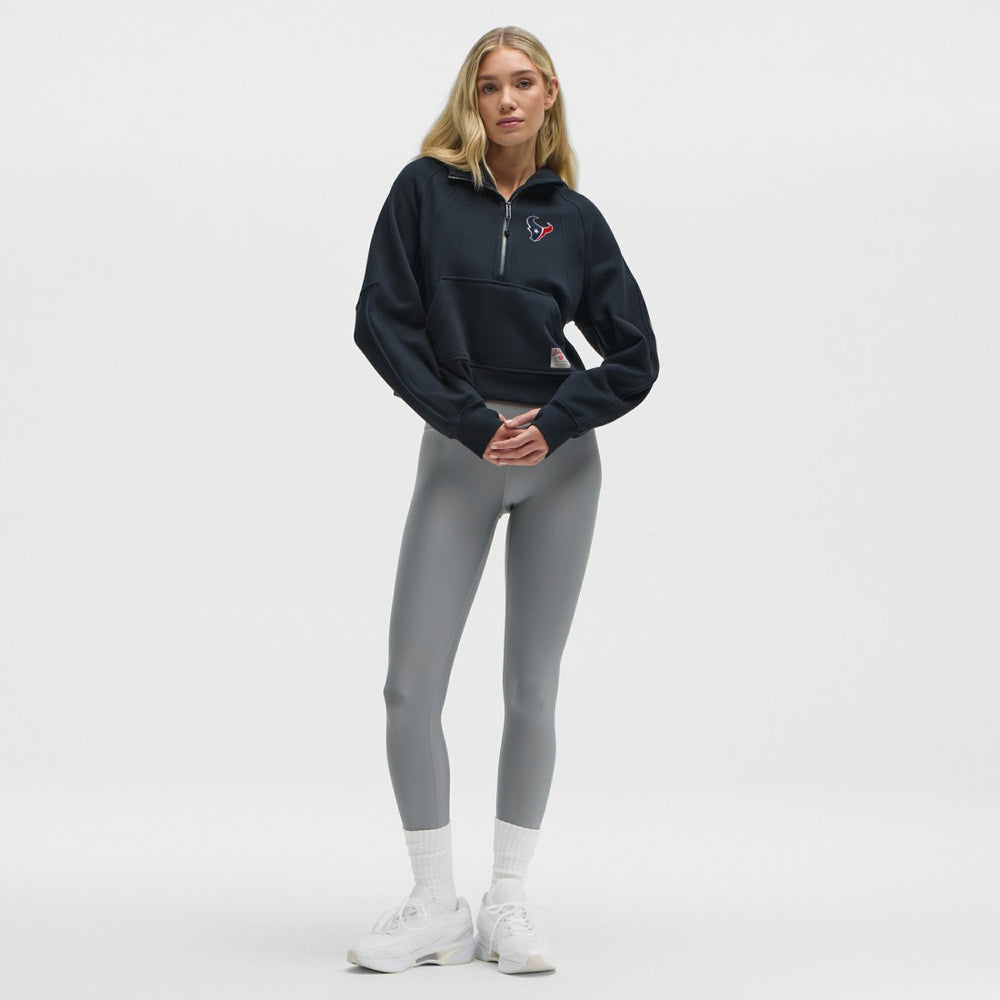 Houston Texans lululemon Women's Scuba Oversized Half-Zip Hoodie True Navy - NFL