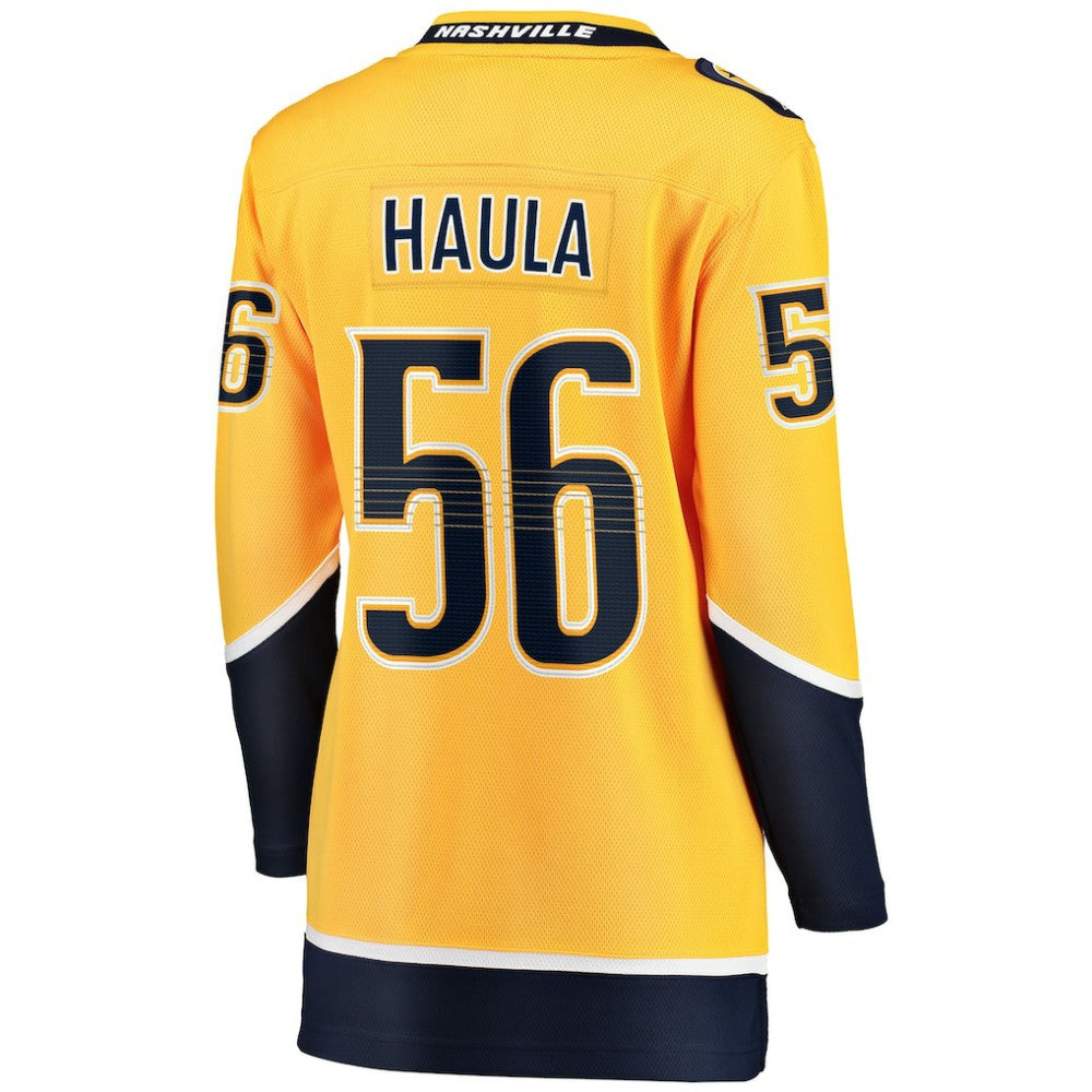 Erik Haula Nashville Predators - Fanatics Women's Home Breakaway Player Jersey Gold
