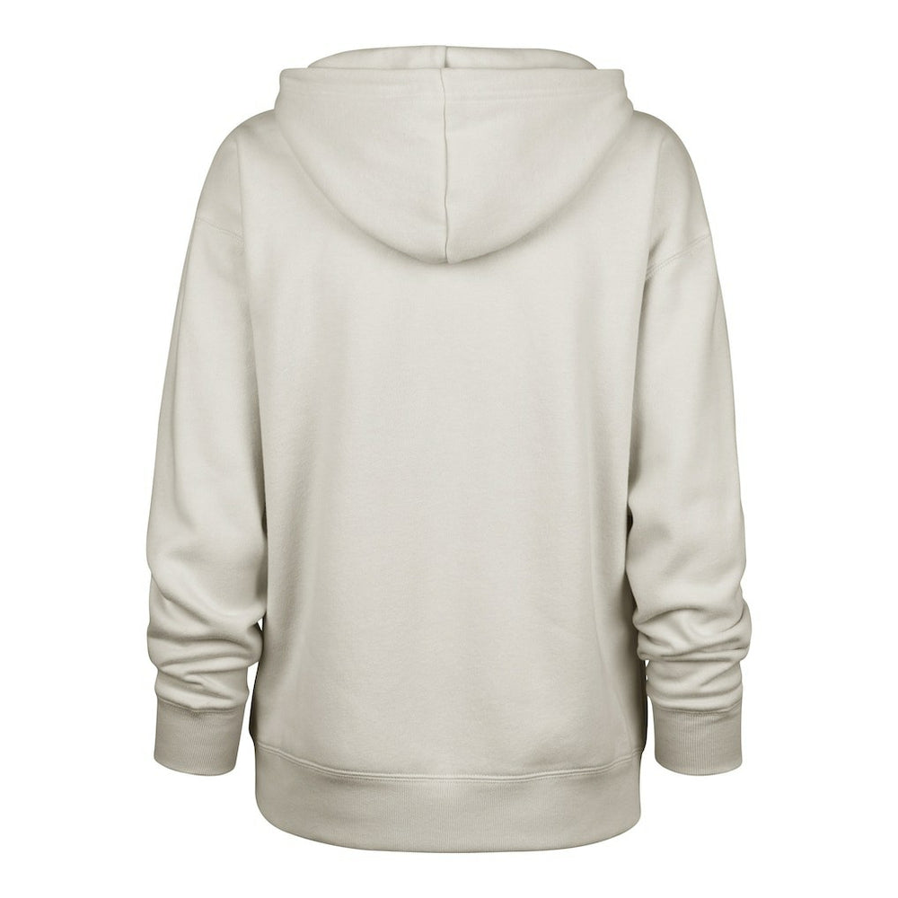 Cleveland Browns '47 Women's Dawg Pound XL Whirlwind Naomi Pullover Hoodie Cream - 47 brand