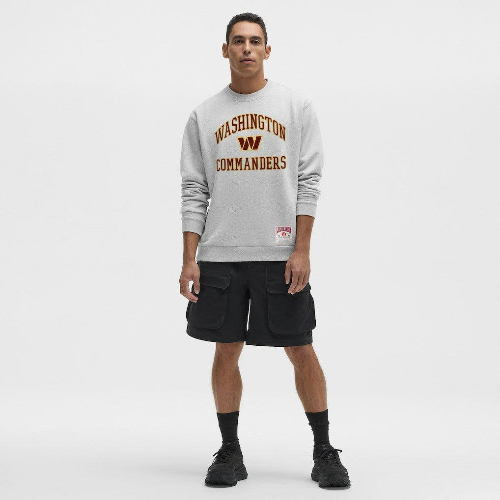 Washington Commanders lululemon Steady State Sweatshirt Heathered Silver Drop - NFL