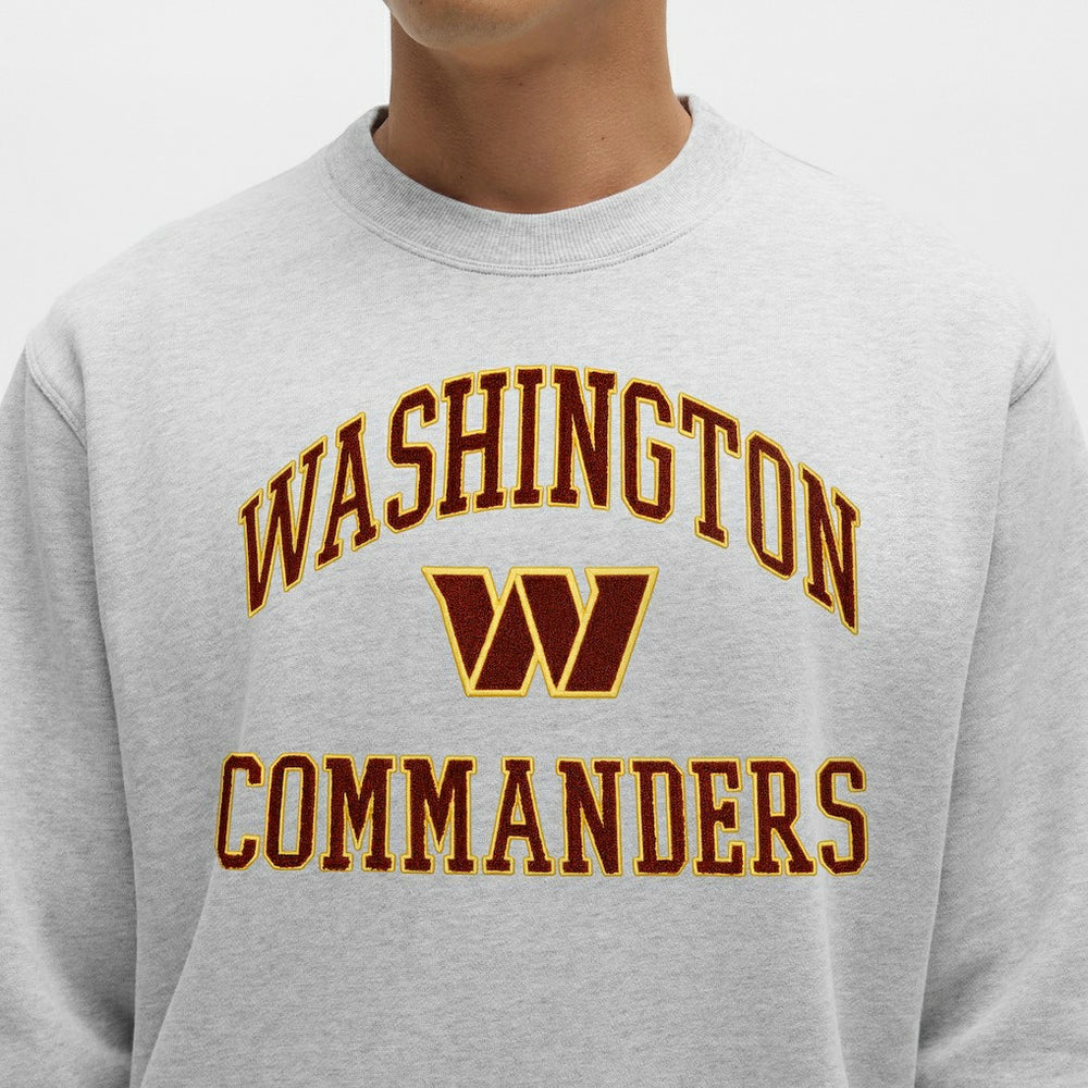 Washington Commanders lululemon Steady State Sweatshirt Heathered Silver Drop - NFL