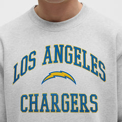 Los Angeles Chargers lululemon Steady State Sweatshirt Heathered Silver Drop - NFL