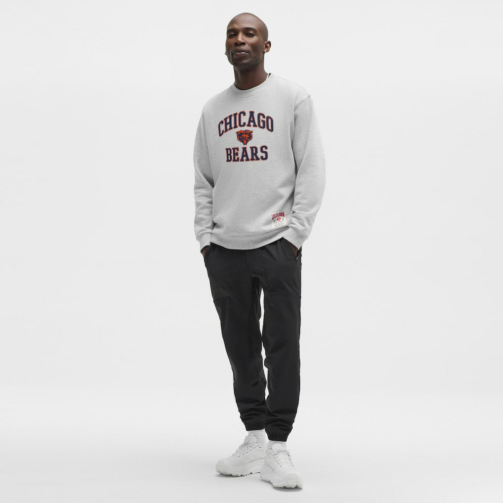 Chicago Bears lululemon Steady State Sweatshirt Heathered Silver Drop - NFL