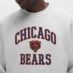 Chicago Bears lululemon Steady State Sweatshirt Heathered Silver Drop - NFL