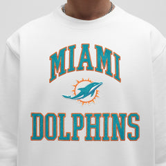 Miami Dolphins lululemon Steady State Sweatshirt White - NFL