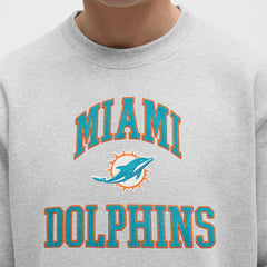 Miami Dolphins lululemon Steady State Sweatshirt Heathered Silver Drop - NFL