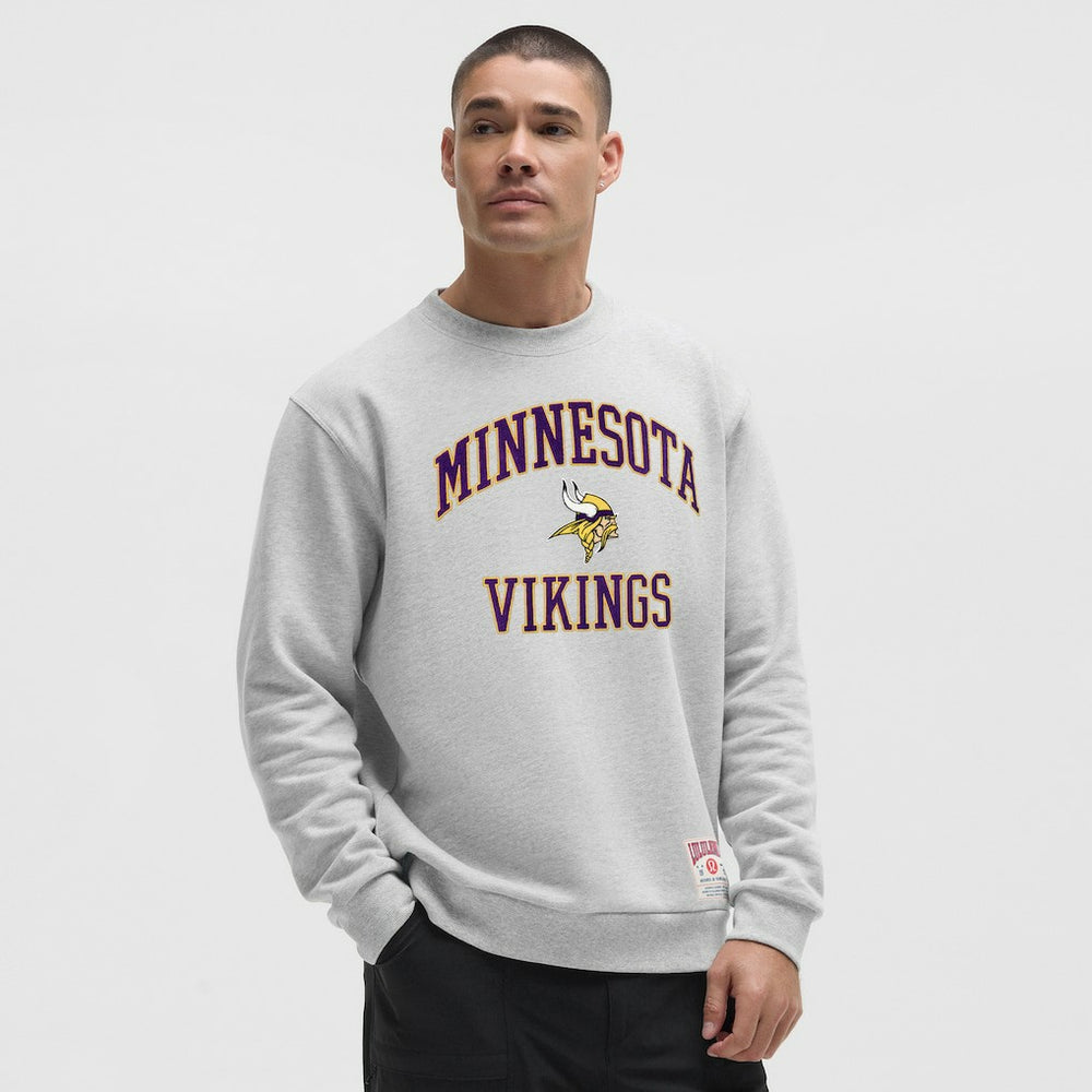 Minnesota Vikings lululemon Steady State Sweatshirt Heathered Silver Drop - NFL