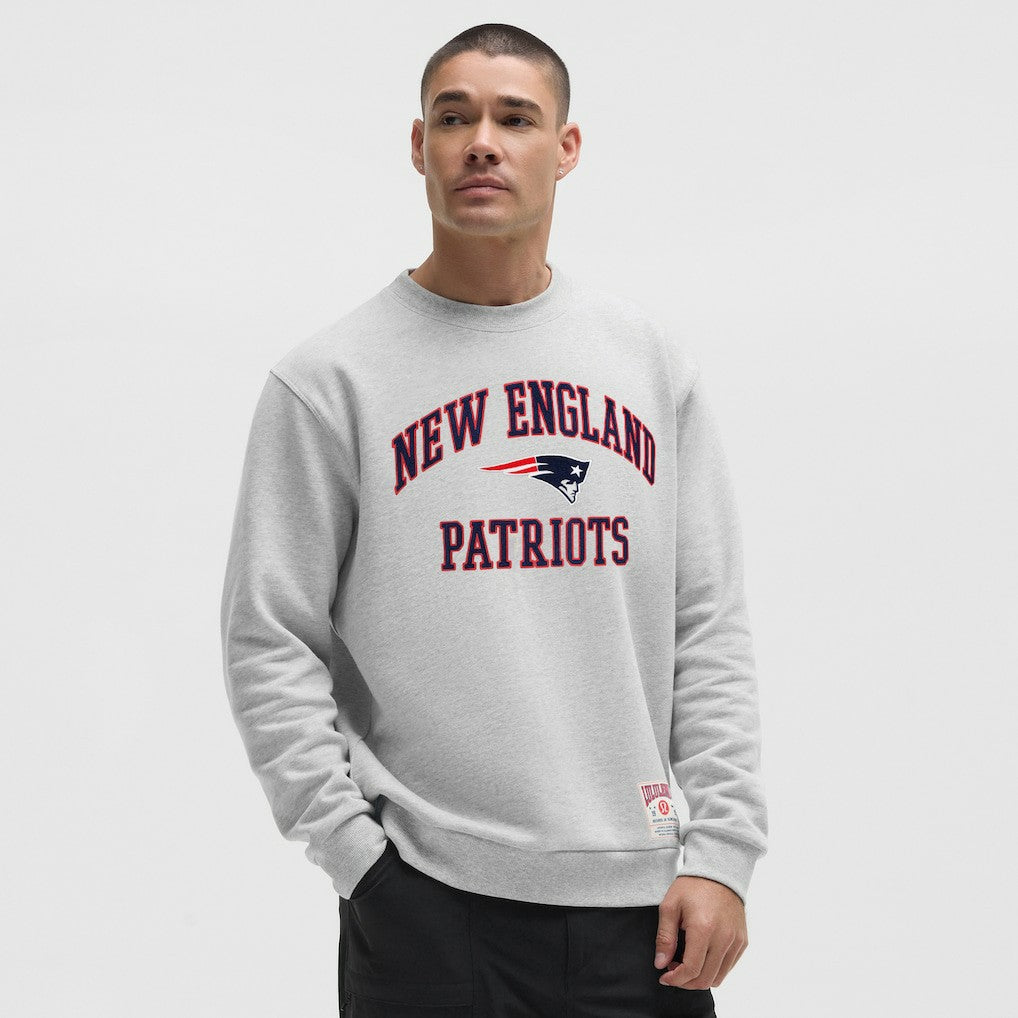 New England Patriots lululemon Steady State Sweatshirt Heathered Silver Drop - NFL