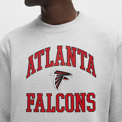 Atlanta Falcons lululemon Steady State Sweatshirt Heathered Silver Drop - NFL