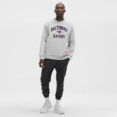Baltimore Ravens lululemon Steady State Sweatshirt Heathered Silver Drop - NFL