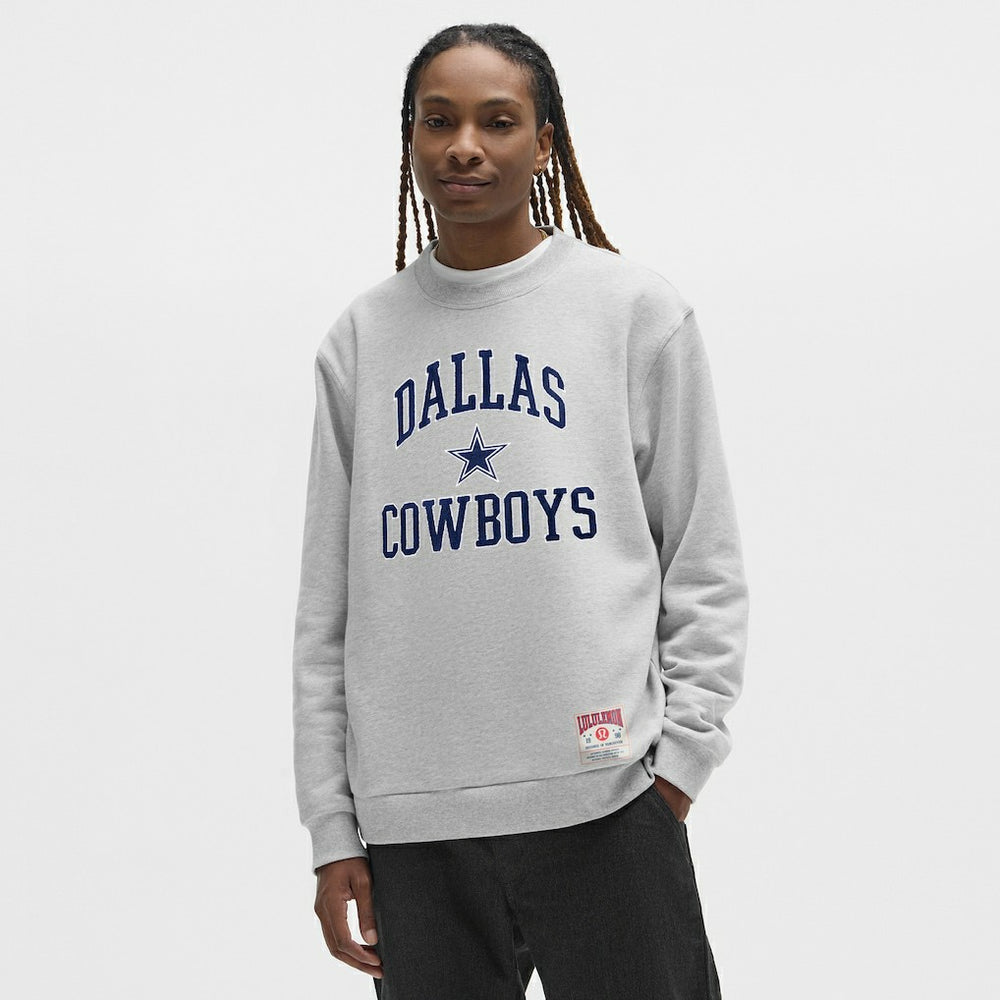 Dallas Cowboys lululemon Steady State Sweatshirt Heathered Silver Drop - NFL