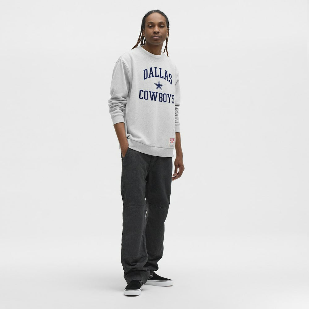 Dallas Cowboys lululemon Steady State Sweatshirt Heathered Silver Drop - NFL