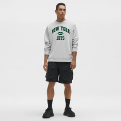 New York Jets lululemon Steady State Sweatshirt Heathered Silver Drop - NFL