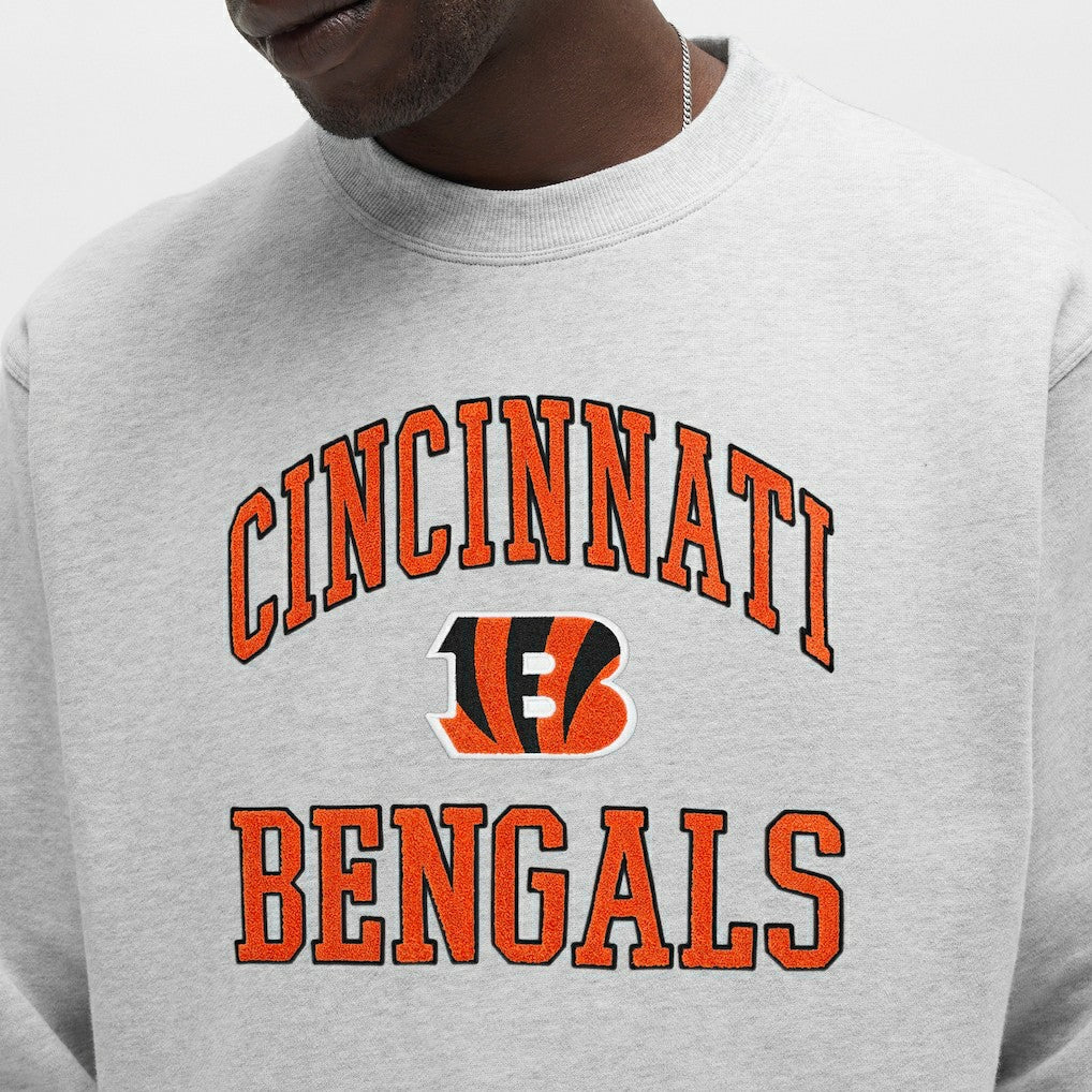 Cincinnati Bengals lululemon Steady State Sweatshirt Heathered Silver Drop - NFL