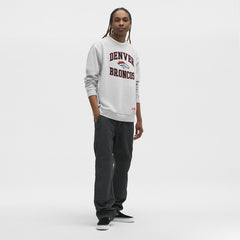 Denver Broncos lululemon Steady State Sweatshirt Heathered Silver Drop - NFL
