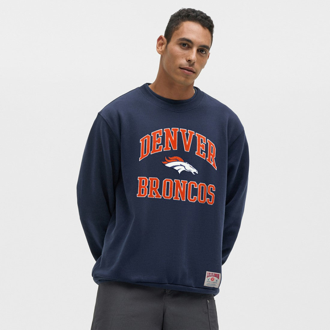 Denver Broncos lululemon Steady State Sweatshirt Club Blue - NFL
