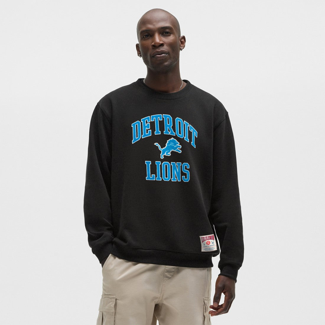 Detroit Lions lululemon Steady State Sweatshirt Black - NFL