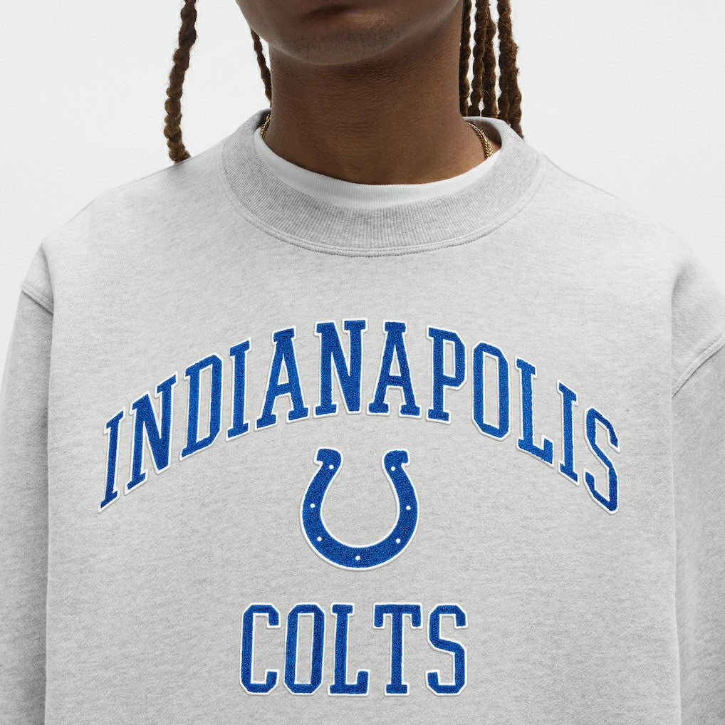 Indianapolis Colts lululemon Steady State Sweatshirt Heathered Silver Drop - NFL