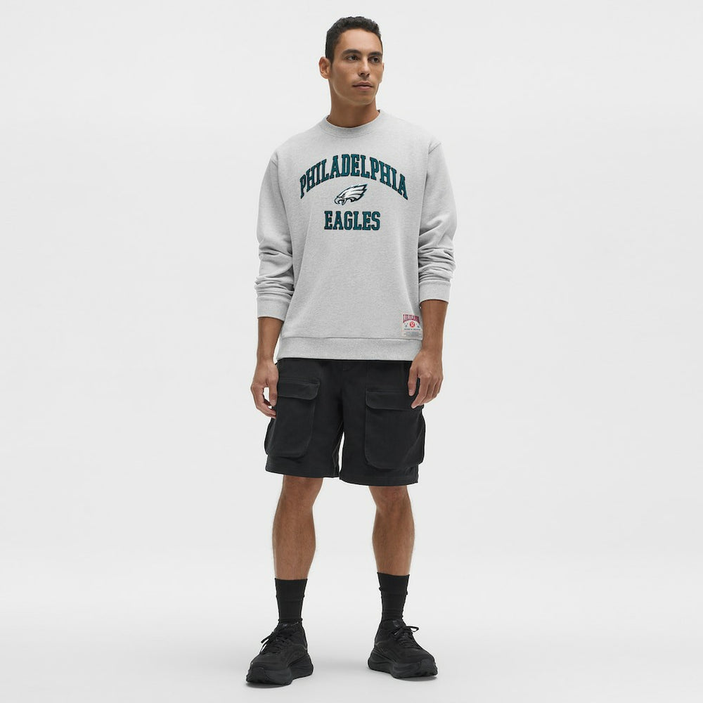 Philadelphia Eagles lululemon Steady State Sweatshirt Heathered Silver Drop - NFL
