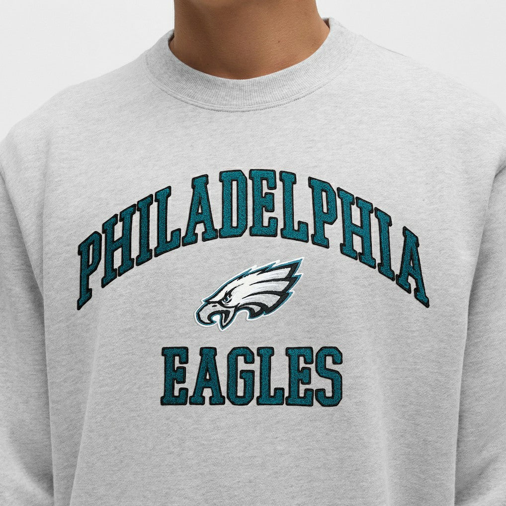 Philadelphia Eagles lululemon Steady State Sweatshirt Heathered Silver Drop - NFL