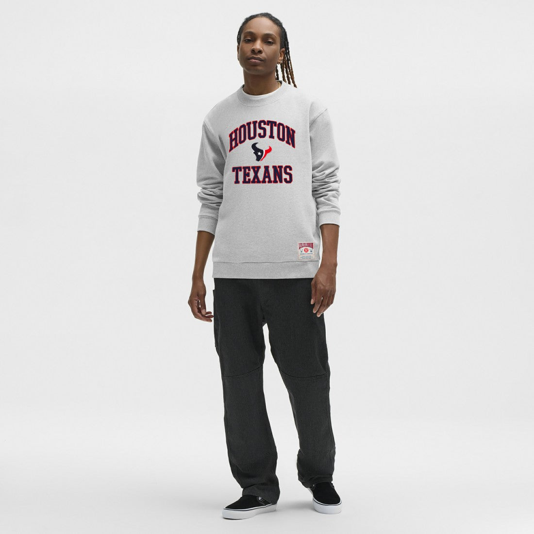 Houston Texans lululemon Steady State Sweatshirt Heathered Silver Drop - NFL
