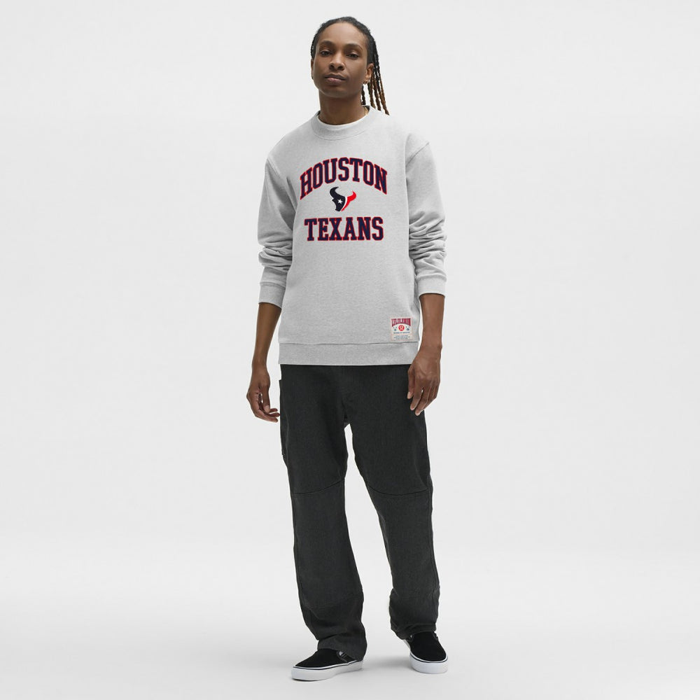 Houston Texans lululemon Steady State Sweatshirt Heathered Silver Drop - NFL