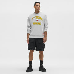 Pittsburgh Steelers lululemon Steady State Sweatshirt Heathered Silver Drop - NFL