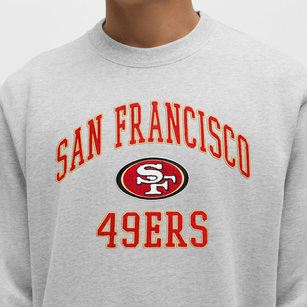 San Francisco 49ers lululemon Steady State Sweatshirt Heathered Silver Drop - NFL