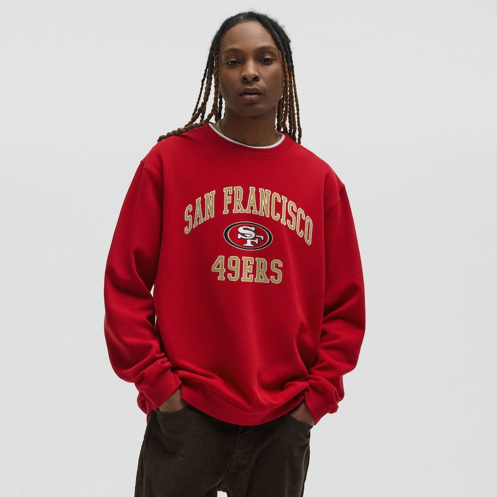 San Francisco 49ers lululemon Steady State Sweatshirt College Crimson - NFL