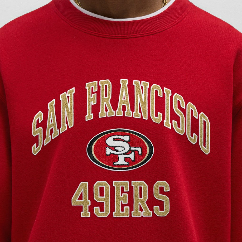 San Francisco 49ers lululemon Steady State Sweatshirt College Crimson - NFL