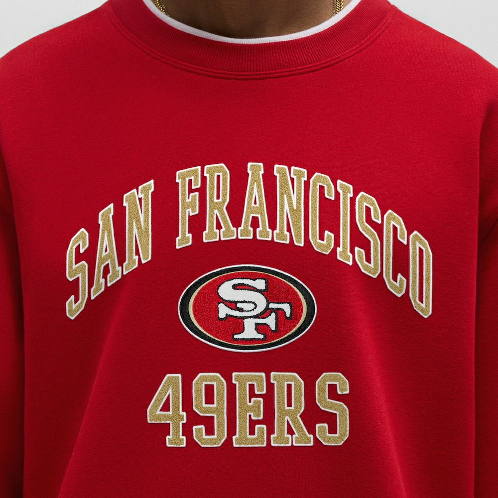 San Francisco 49ers lululemon Steady State Sweatshirt College Crimson - NFL