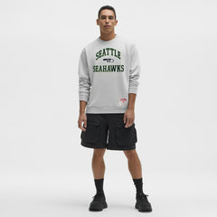 Seattle Seahawks lululemon Steady State Sweatshirt Heathered Silver Drop - NFL