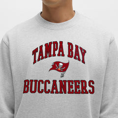 Tampa Bay Buccaneers lululemon Steady State Sweatshirt Heathered Silver Drop - NFL